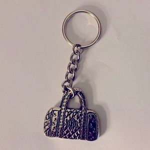 Vintage Vera Bradley Cute Duffle Bag Keychain NWOT